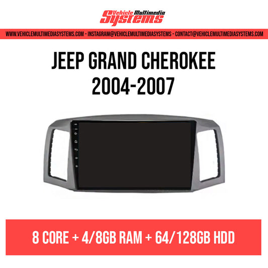 Jeep Grand Cherokee | 2004-2007 | Android Screen