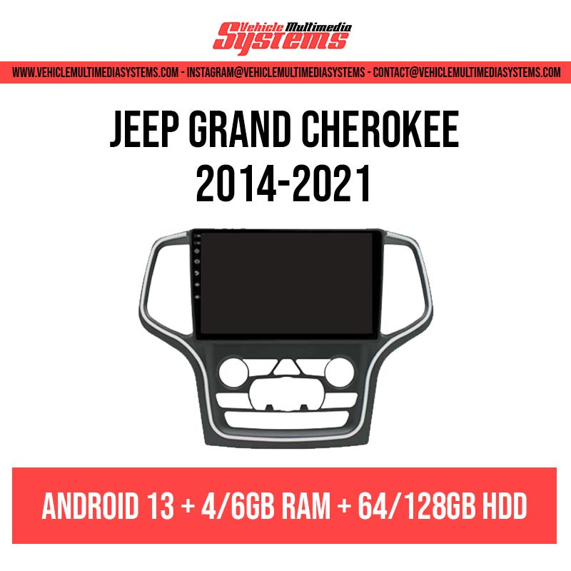 Jeep Grand Cherokee | 2014-2021 | Android Screen