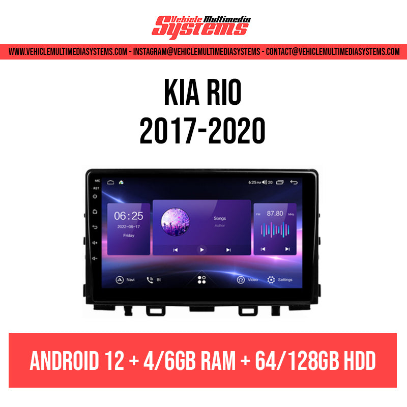 Kia rio android screen retrofit from Vehicle Multimedia Systems