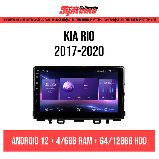 Kia rio android screen retrofit from Vehicle Multimedia Systems