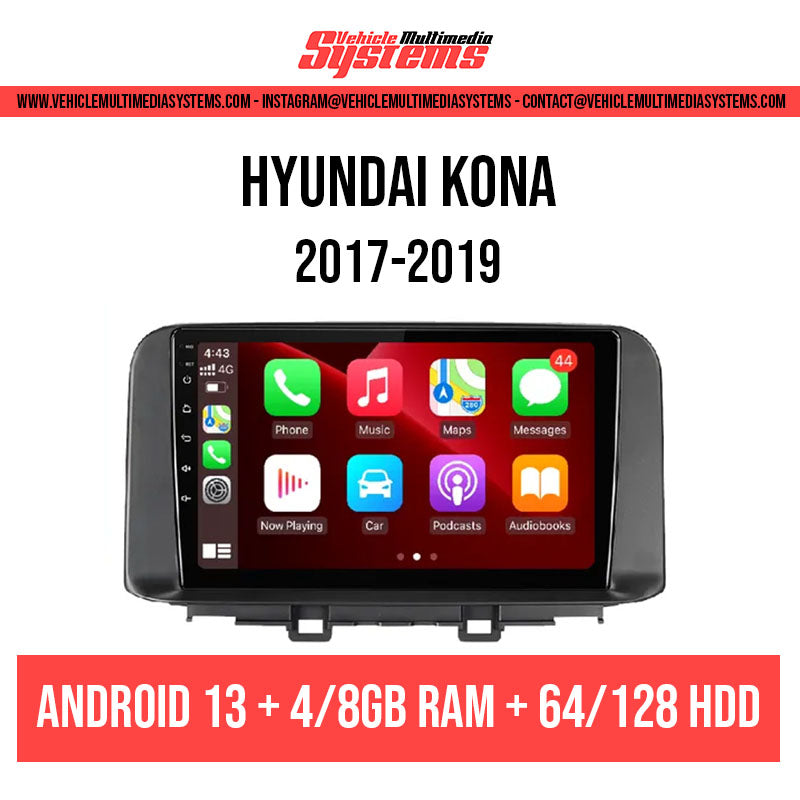 Hyundai Kona | 2016-2018 | Android Screen – Vehicle Multimedia Systems