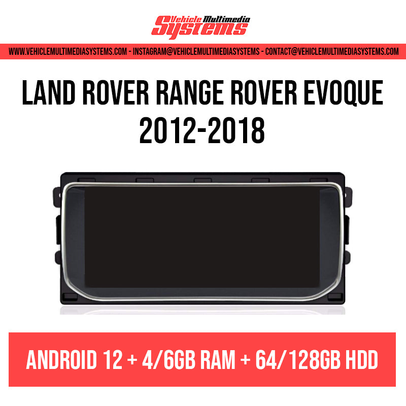 Land Rover Range Rover Evoque | 2012-2018 | Android Screen + AC Panel VMS
