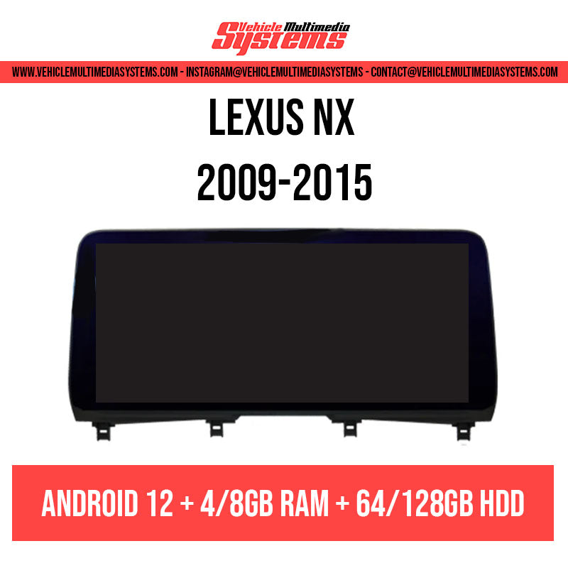 Lexus RX | 2009-2015 | Android Screen – Vehicle Multimedia Systems