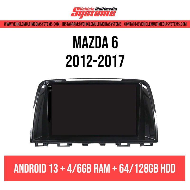 Mazda 6 | 2012-2017 | Android Screen
