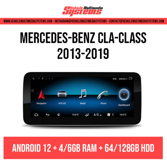 Mercedes benz cla class android screen retrofit from Vehicle Multimedia Systems