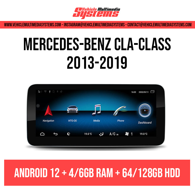 Cla Android Installation Mercedes-Benz CLA-Class | 2013-2019 | Android Screen – Vehicle ...