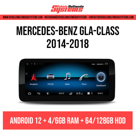 Mercedes benz gla class android screen retrofit from Vehicle Multimedia Systems