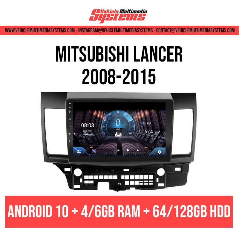 Mitsubishi Lancer EVO | 2008-2015 | Android Screen – Vehicle Multimedia ...