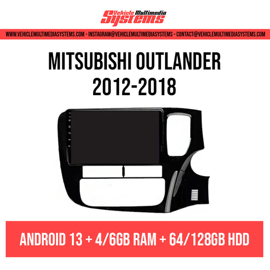 Mitsubishi outlander android screen retrofit from Vehicle Multimedia Systems