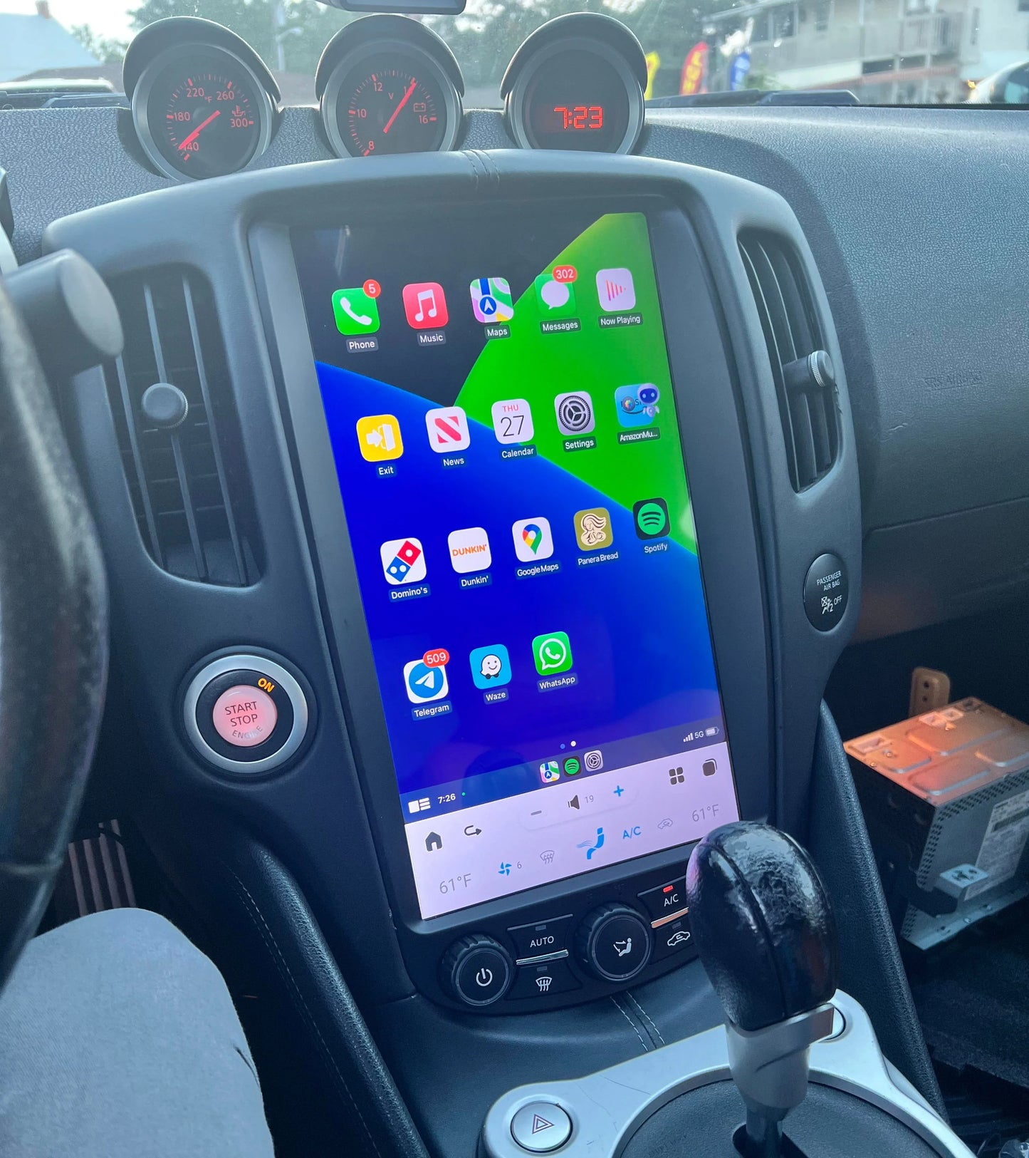 Nissan 370Z | 2009-2018 | Pantalla Android | Estilo Tesla