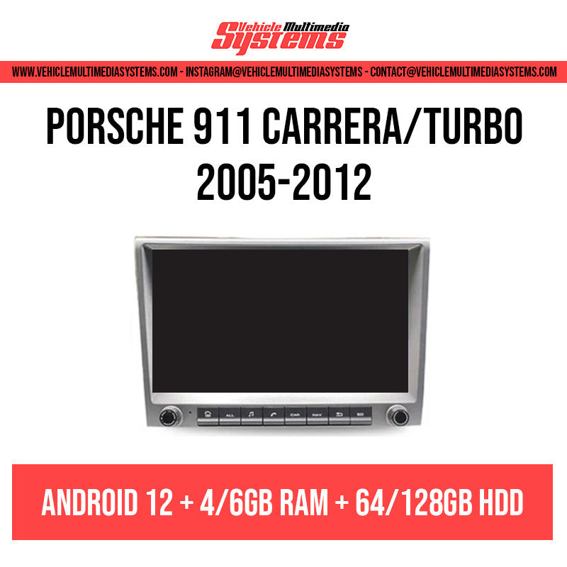 Porsche 911 Carrera/Turbo  | 2005-2012 | Android Screen