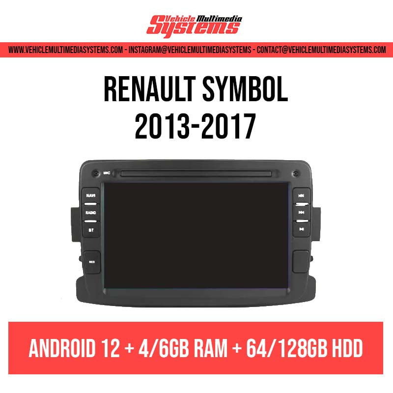 Renault Symbol | 2013-2017 | Android Screen– Vehicle Multimedia Systems
