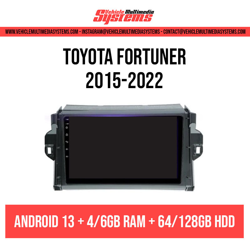 Toyota Fortuner | 2015-2022 | Android Screen
