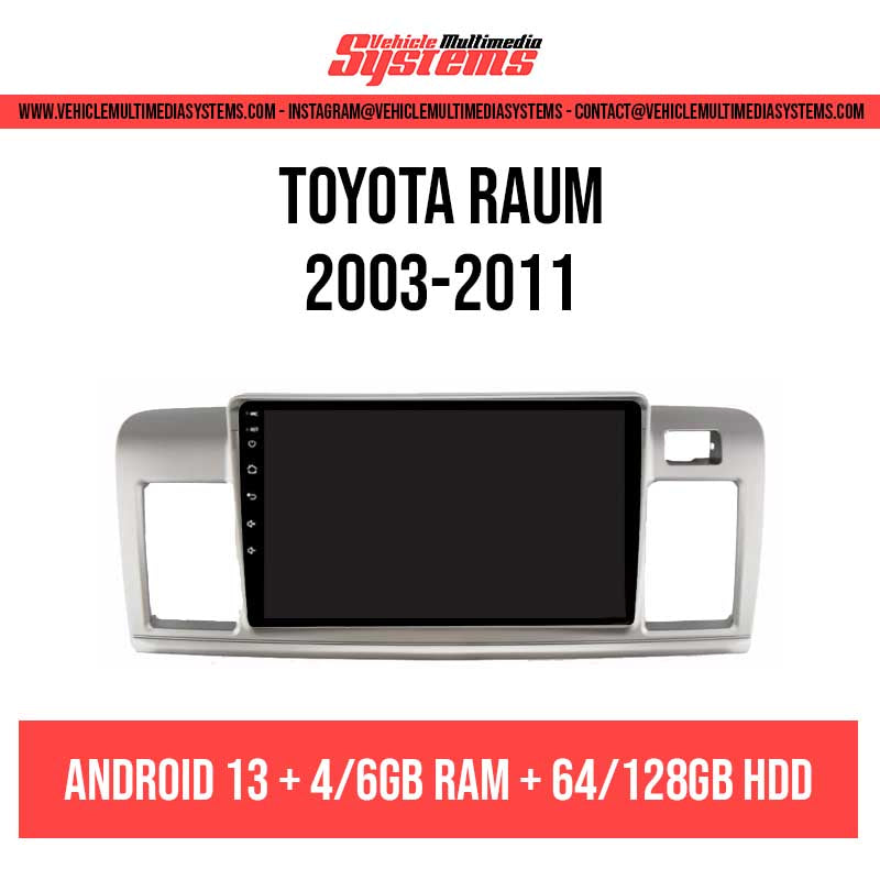 Toyota Raum | 2003-2011 | Android Screen | RHD