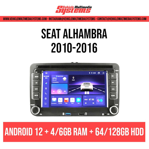 Seat Alhambra 20102016 Android Screen Vehicle Multimedia Systems