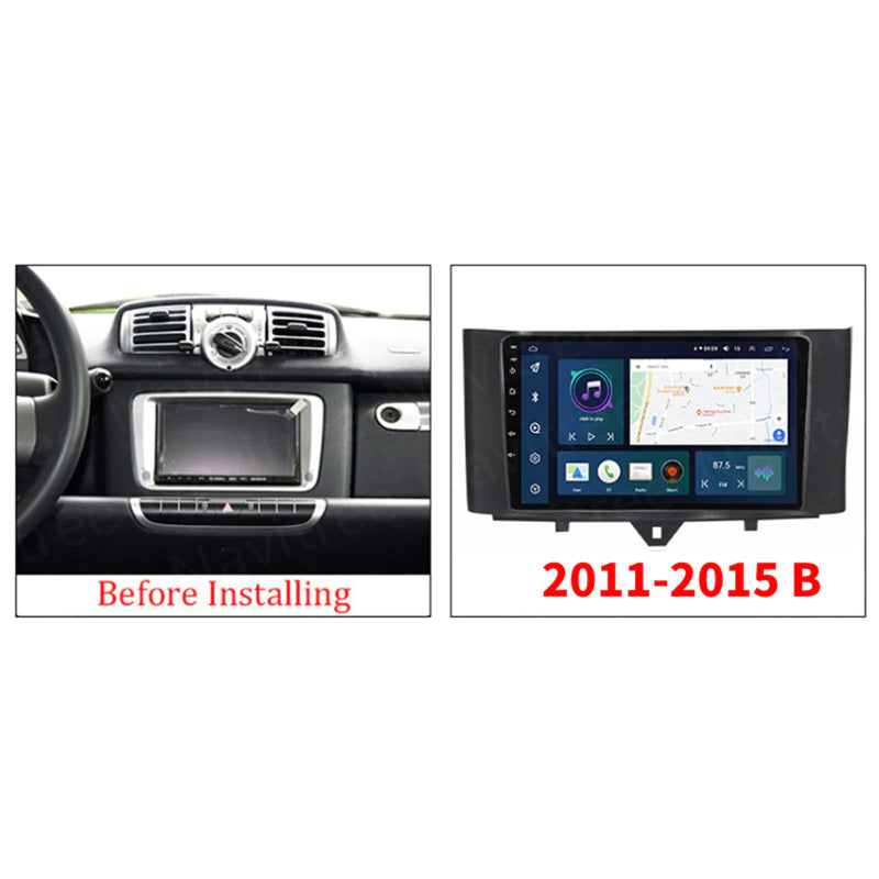 Smart Fortwo | 2011-2015 | Android Screen– Vehicle Multimedia Systems
