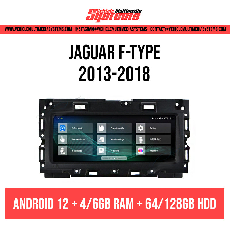 Jaguar F-Type | 2013-2018 | Android Screen VMS
