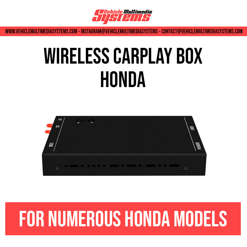 Honda Wireless Carplay Box Vehicle Multimedia Systems