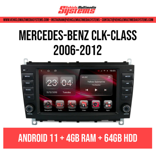 Mercedes-Benz CLK-Class | 2006-2012 | Android Screen VMS