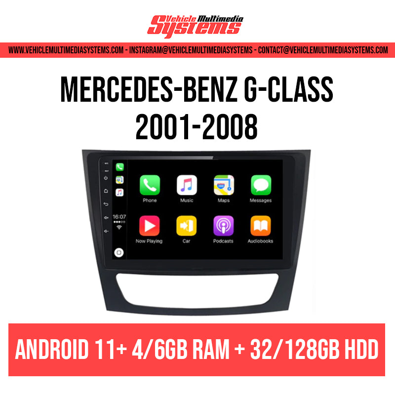 Mercedes-Benz G-Class | 2001-2008 | Android Screen VMS