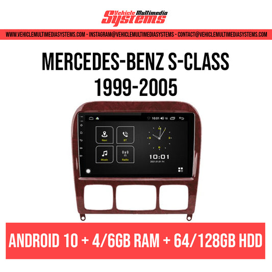 Mercedes-Benz S-Class | 1999-2005 | Android Screen VMS