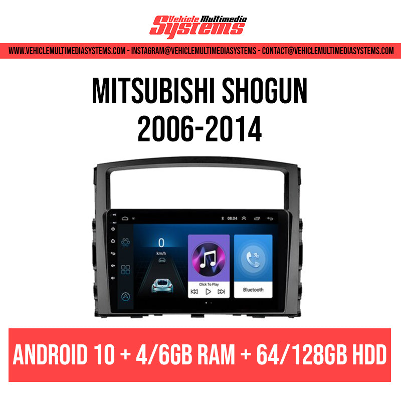 Mitsubishi Shogun/Parejo | 2006-2014 | Android Screen VMS