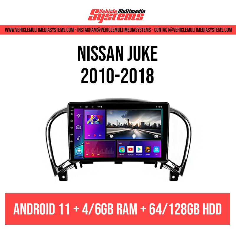Nissan Juke | 2010-2018 | Android Screen â€“ Vehicle Multimedia Systems