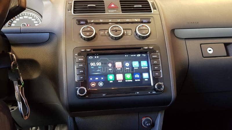 Autoradio Android 15 10.1 Pouces Pour VW Touran 2003-2010 - GPS, CarPlay, Neuf