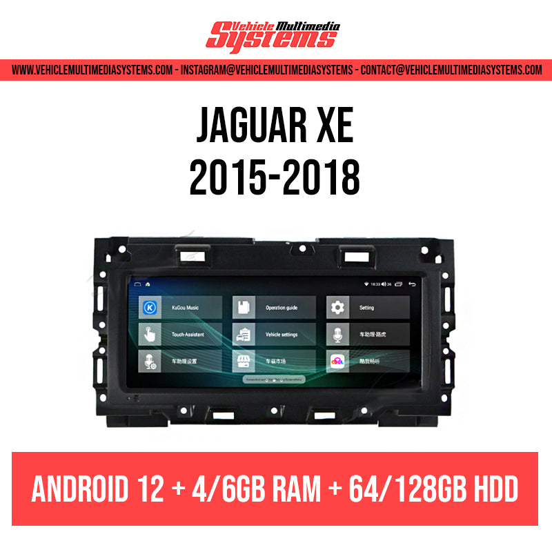 Jaguar XE | 2015-2018 | Android Screen VMS